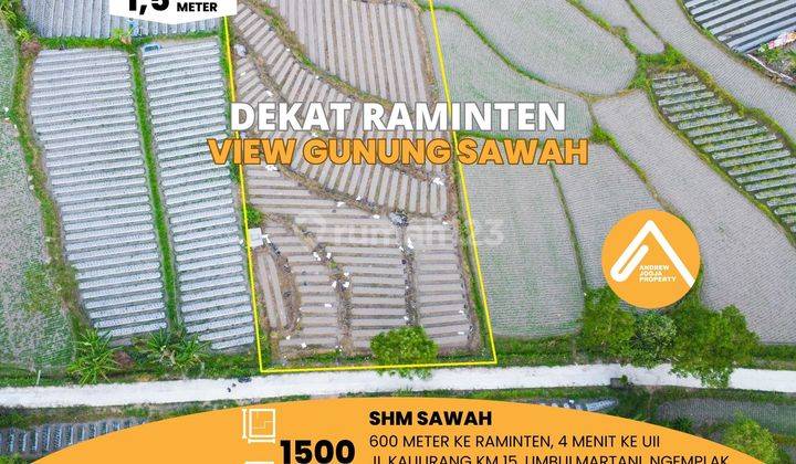 Tanah Dekat Raminten Jakal Km 15 View Gunung Sawah 1