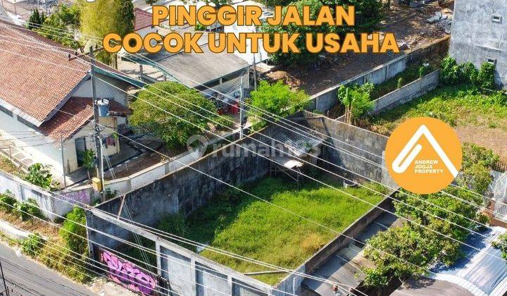 Tanah Jalan Kaliurang Km 6,5 Pinggir Jalan Cocok Untuk Usaha 1