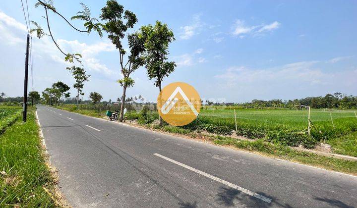 Tanah 7 Menit Ke Borobudur View Gunung Sawah Jalan Lebar 2