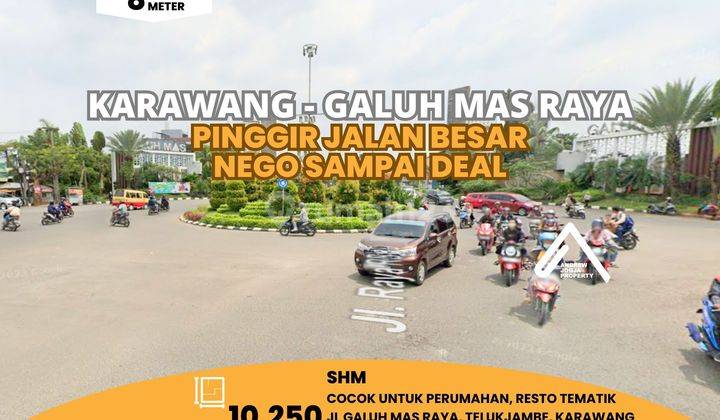 Tanah Karawang Pinggir Jalan Galuh Mas Harga Termurah 1