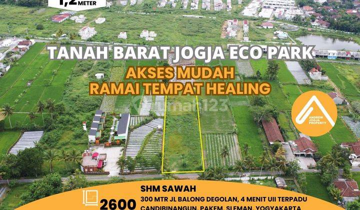 Tanah Pakem Barat Jogja Ecopark Sejuk Asri Ramai Tempat Healing 1