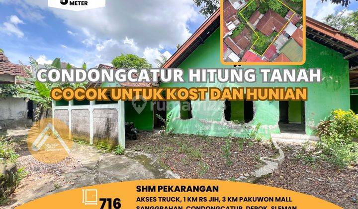 Tanah Condongcatur Pinggir Jalan Dekat Pakuwon Rs Jih 1