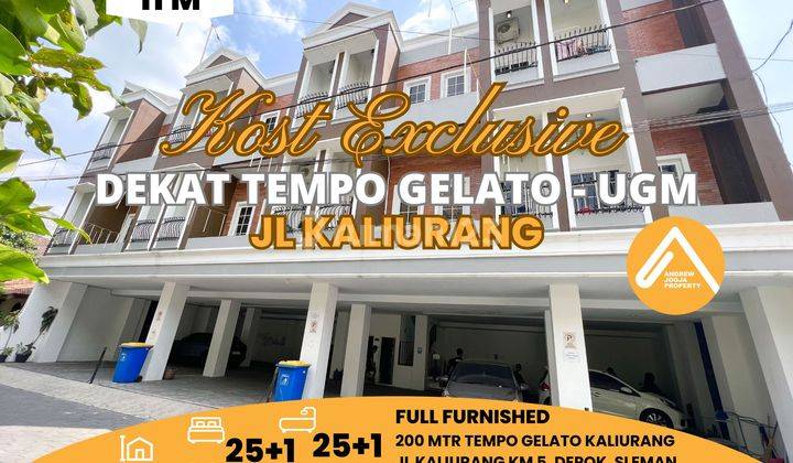 Jual Usaha Kost Exclusive Jalan Kaliuran Km 5 Dekat Tempo Gelato 1