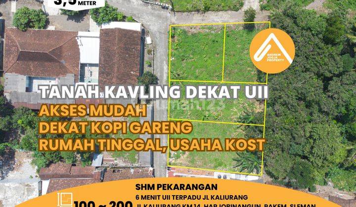 Jual Tanah Dekat Uii Jalan Kaliurang Km 14  1