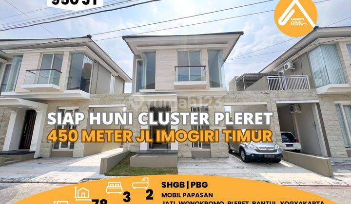 Rumah Pleret Bantul Dalam Cluster Akses Mudah 1