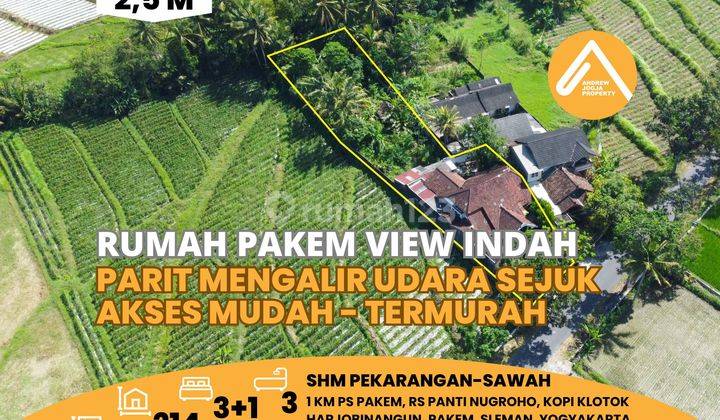 Jual Rumah View Sawah Gunung Harjobinangun Dekat Otadan 1