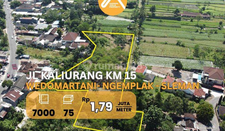 Tanah Jalan Kaliurang Km 15 Cocok Untuk Cluster Maupun Investasi 1