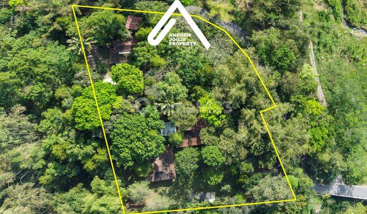 Jual Villa Joglo Pakem View Sungai Gunung Akses Mudah  2