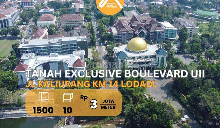 Jual Tanah Dekat Jalan Boulevard UII Cocok untuk Usaha Kos 1