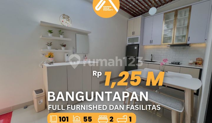 Jual Rumah Siap Huni Banguntapan Fasilitas Cluster Lengkap