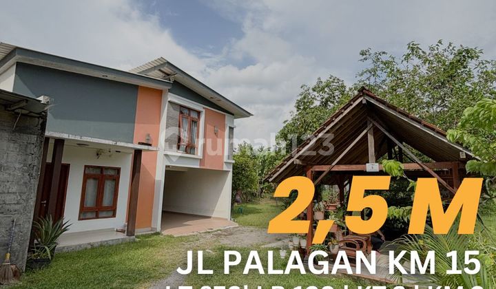 Jual Rumah Jalan Palagan Km 15 Akses Mudah View Sawah Gunung Lingkungan Sejuk Asri