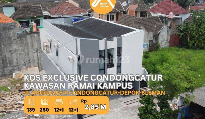 Kos Exclusive 12 Kamar Condongcatur Full Furnished 1