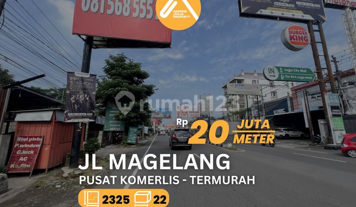 Jual Tanah Jalan Magelang Depan JCM Paling Strategis Dua Muka Jual Tanah Jalan Magelang Depan JCM Paling Strategis Dua Muka