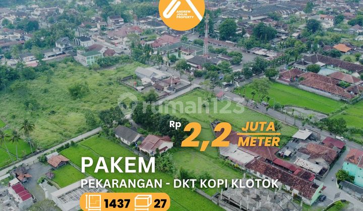 Jual Tanah Pekarangan Pakem Dekat Warung Kopi Klotok Jual Tanah Pekarangan Pakem Dekat Warung Kopi Klotok