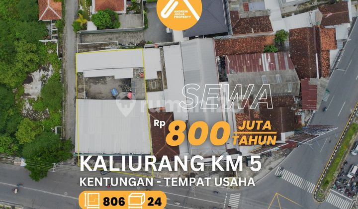 Sewa Tanah Jalan Kaliurang Km 5 Selangkah Ringroad Kawasan Ramai Auto Cuan