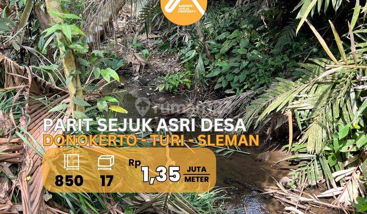 Jual Tanah Pekarangan Turi Parit Sejuk Mengalir Akses Mudah  1