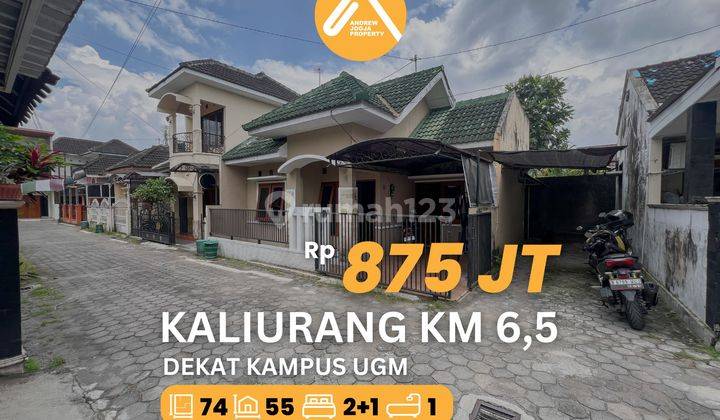 Jual Rumah Jalan Kaliurang Km 6,5 Dekat UGM Siap Huni 1