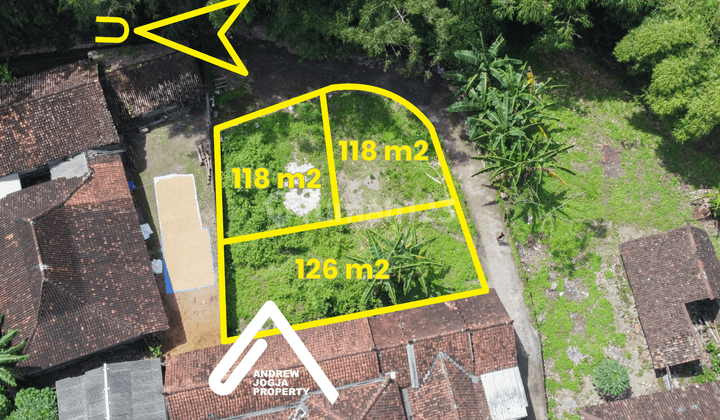 Jual Tanah 3 Menit UII Jalan Kaliurang  2