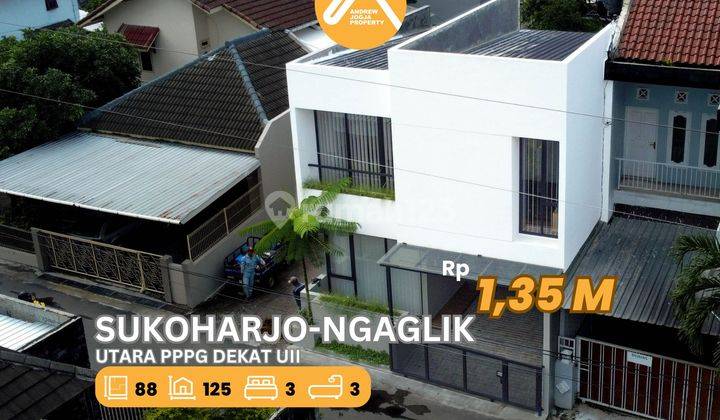 Jual Rumah Jalan Kaliurang Km 13 Full Furnised Siap Huni 1