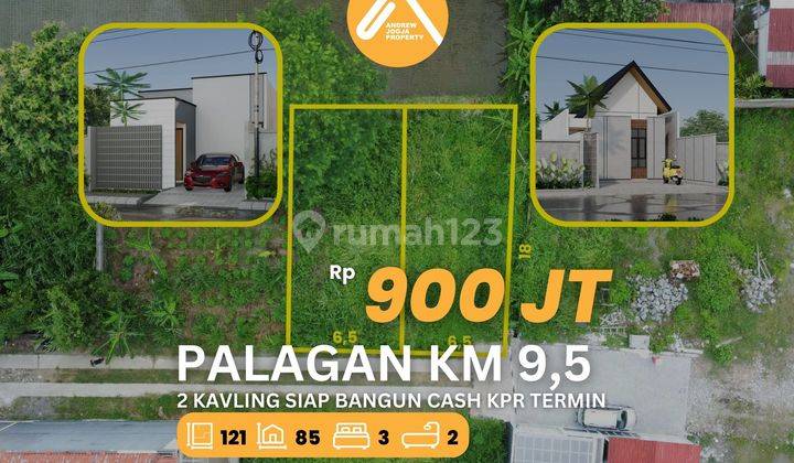 Jual Rumah Siap Bangun Jalan Kaliurang Km 9,5 Cash Kpr Termin 2