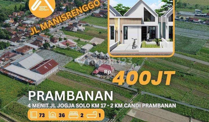 Jual Rumah Prambanan Klaten Scandinavian Akses Jalan Manisrenggo 1