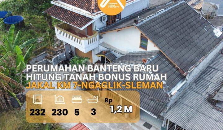 Jual Tanah Bonus Rumah Jalan Banteng Ujung Jalan 1