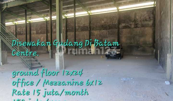 DISEWAKAN MURAH  GUDANG DI BATAM CENTRE  6