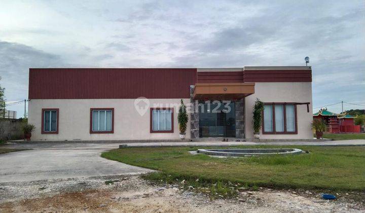 Di jual lahan galangan kapal sudah ada gedung dan office  2