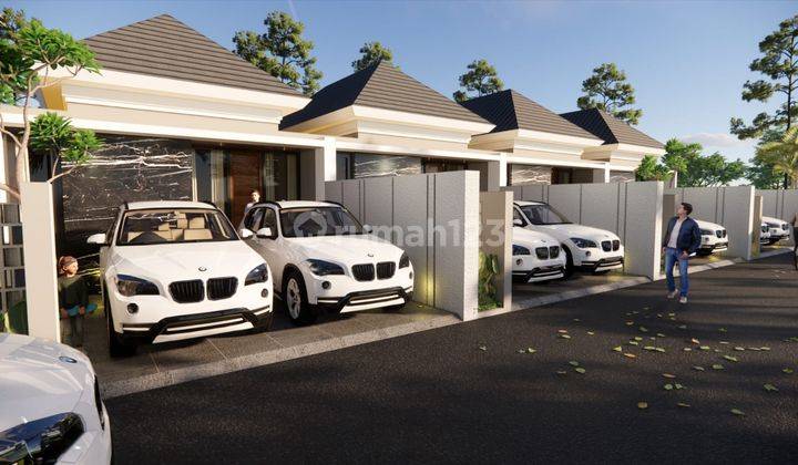 Rumah Cantik, Carpot Muat 2 Mobil Di Kalasan, Sleman 1