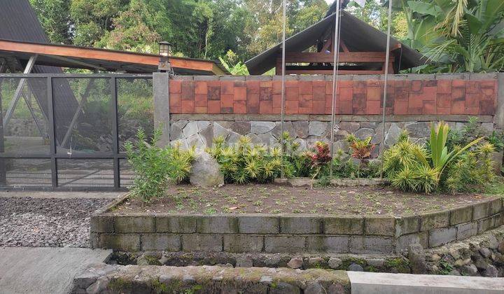 VILLA CANTIK TANAH LUAS TEPI JALAN RAYA DI PAKEM 2