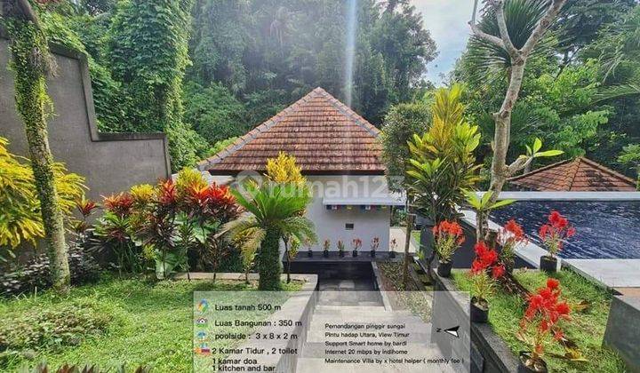 LARGE LAND RIVERFRONT VILLA FOR SALE IN TABANAN BALI 1