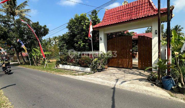 Rumah Joglo Tepi Jalan Besar Di Pakem Jogja 1