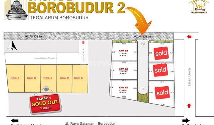 Rumah Murah Paling Laris Dekat Candi Borobudur 9