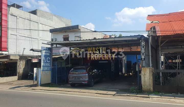 Tanah Premium Tepi Jalan Raya di Pancoran Mas