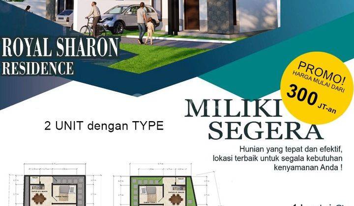 2 Unit Saja, Rumah Murah Desain Modern Di Secang, Magelang 2