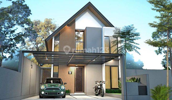 Rumah Murah, Desain Mezzanine, Free Pajak Di Ngaglik, Sleman 1