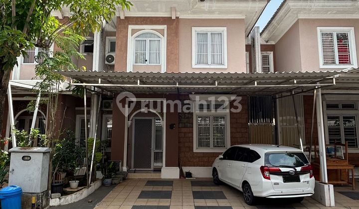 Rumah 2 lantai siap huni di gading serpong cluster Trimezia Jual BU butuh cepat 1