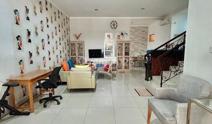 Rumah 2 lantai siap huni di gading serpong cluster Trimezia Jual BU butuh cepat 4