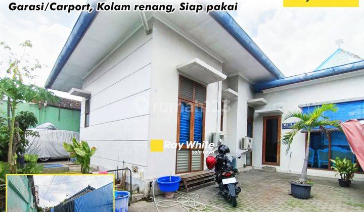 Dijual Rumah Tengah Ada Kolam Renang Bisa Untuk Kost di Jebres, Solo 2