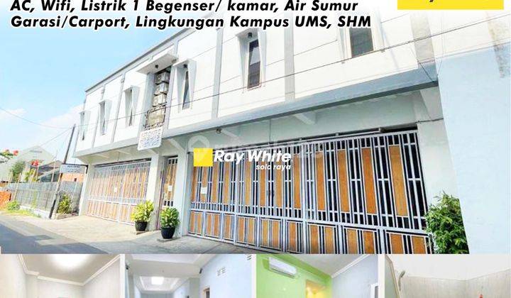 Dijual Kosan Ums Pabelan Kartasur, Siap Pakai, Investasi Bagus 1