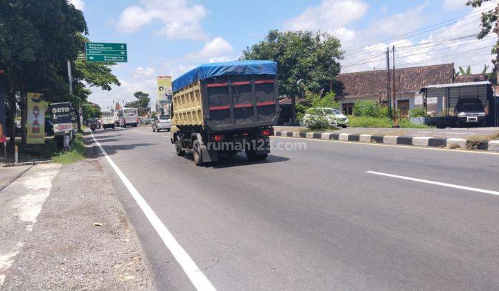 Dijual Tanah Strategis di Jl. Utama Solo yogya, Gantiwarno,klaten 2