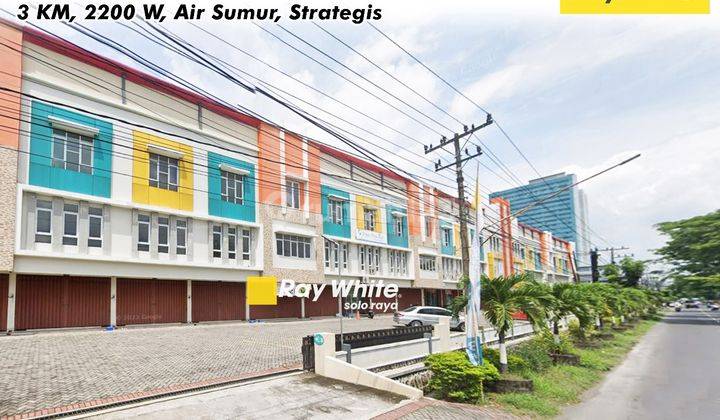 Dijual Ruko 3 Lantai Baru Kawasan Bisnis Solo Baru di Jl. Dlopo 1