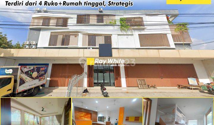 Dijual Ruko ( Rumah + Toko ) Mewah di Grogol, Solo Baru 1