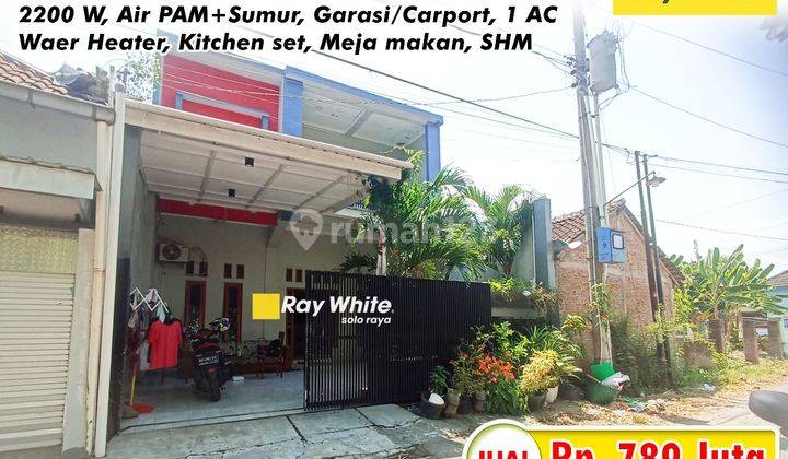 Disewakan Rumah 2 Lantai Semi Furnished di Bulakrejo, Sukoharjo 1