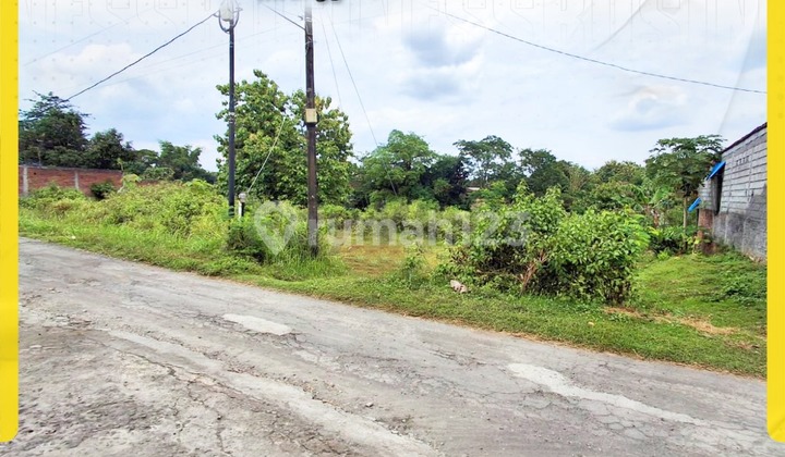 Tanah Investasi Luas (2153m²) dengan Lebar Depan Istimewa (47m) di Mranggen, Polokarto