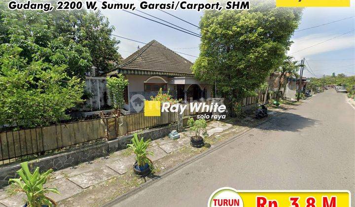 Dijual Rumah Lama, Tengah Kota Solo Di, Sangkrah, Pasar Kliwon 1