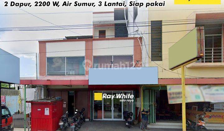 Disewakan Ruko di Kawasan Perdagangan di Jl. Brigjen Sudiarto, Solo 1