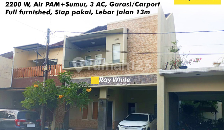 Dijual Rumah 2 Lantai Full Perabot di Makamhaji, Kartasura 1