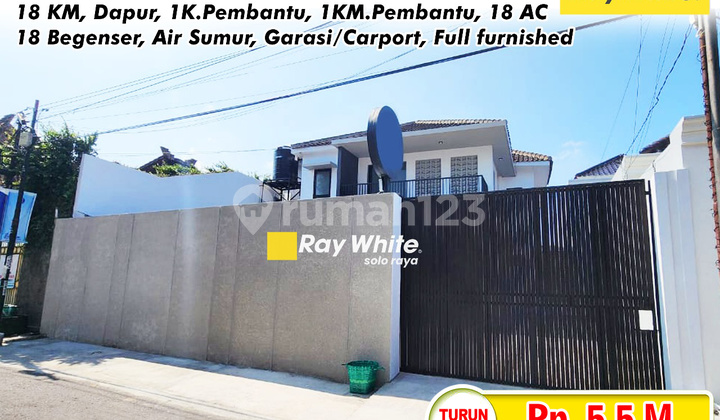 For Sale Exclusive New Luxury Boarding House in the Center of Solo City For Sale Exclusive New Luxury Boarding House in the Center of Solo City