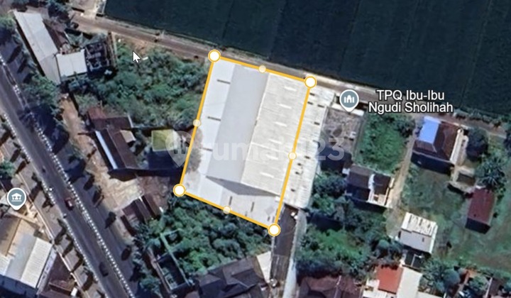 Gudang Luas Strategis Dekat Kawasan Industri di Bulakrejo Sukoharjo